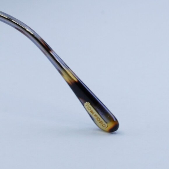 Tom Ford Anais-02 FT1005 32C Sunglasses Gold Cat Eye Frame, Smoke Lenses - Picture 7 of 10